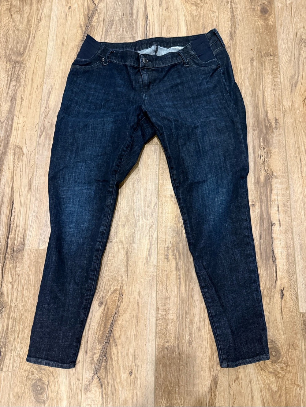 GAP Dark Indigo True Skinny Maternity jeans